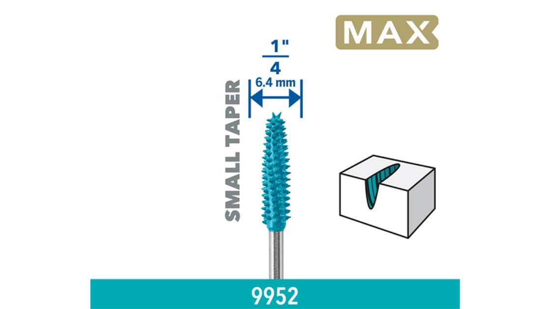 Rezací bit Power Carving bit DREMEL® MAX 9952  kužel 