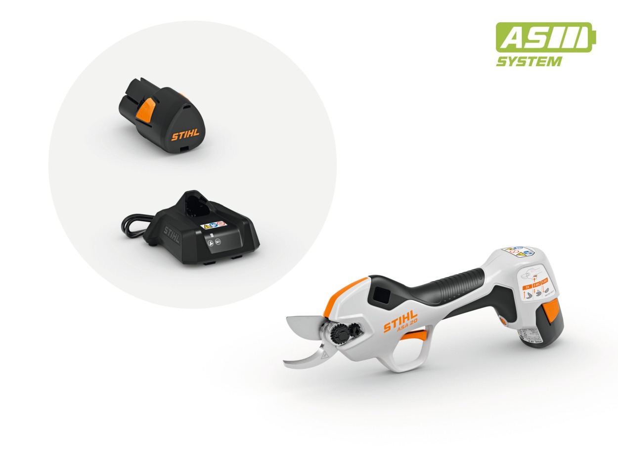 STIHL ASA 20-akumulátorové záhradnícke nožnice/1xAKU